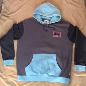 Quick Silver mens XL HOODED SWEATSHIRT. like new! Only worn once.